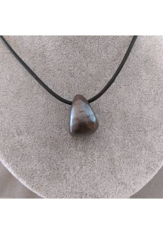 HEMATITE Pendant Bead - ARIES LIBRA AQUARIUS Necklace Charm Charm Stone-1