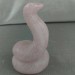 Snake Handmade Rose Quartz BIG Python Serpe MINERALS Chakra Crystals?3