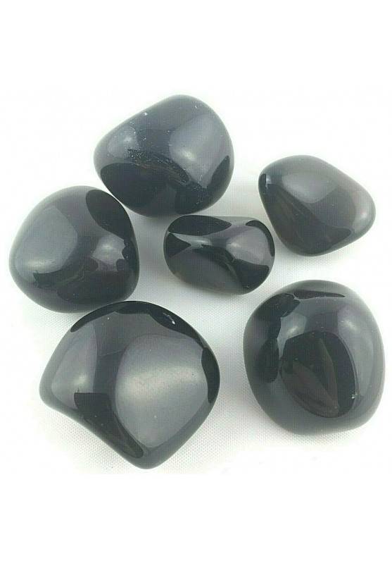 Black OBSIDIAN MID Size Tumbled Crystal Healing [Pay Only One Shipment]-1