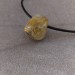 Pendant Bead in Gold Rutilated Quartz Crystal Necklace Crystal Healing Chakra A+-2