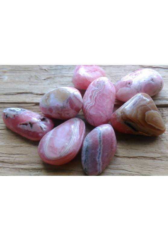 TRUE Rodocrosite Tumbled Stone Crystal Healing Chakra Crystal Energy Feng Shui-1