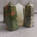 Hexagonal Obelisk in UNAKITE Tumbled Stone Crystals Crystal Healing MINERALS-4