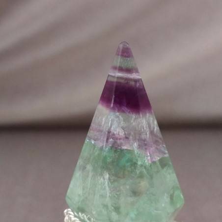 Professional Pendulum in FLUORITE Divination Crystals Chakra Meditation Silver-5