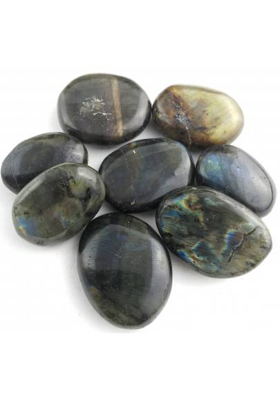 LABRADORITE Tumbled MID SIZE MINERALS Very High Quality A+ Crystal Healing Zen-2