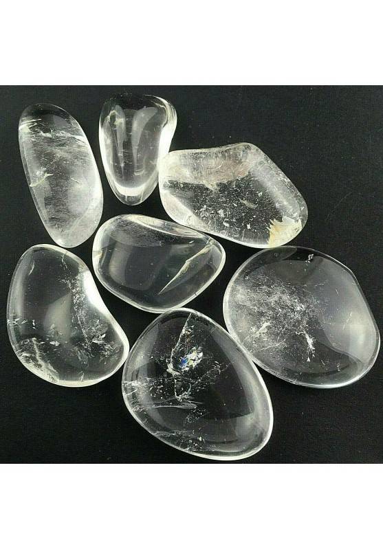 Hyaline Quartz Rock CRYSTAL Tumbled Stone MINERALS Crystal Healing Stone A+-1