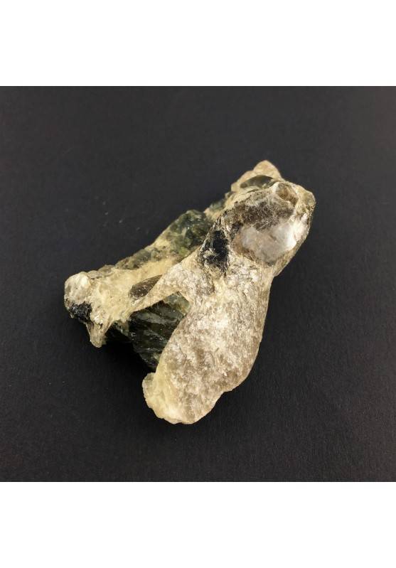 * Minerales Históricas * Piedra de Apatito y Mica Cristales - Montescheno Italia-1