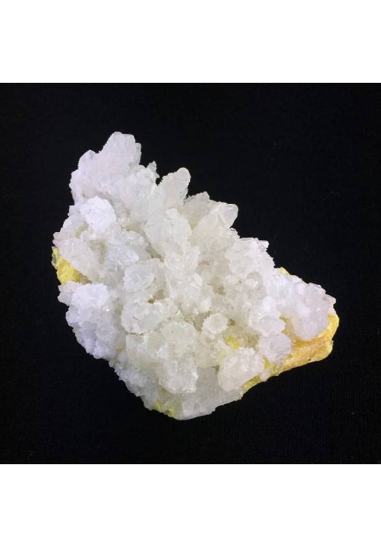 * Minerali Storici * CELESTINA e ZOLFO SICILIA 80g - Italia MInerale Cristallo A+-1