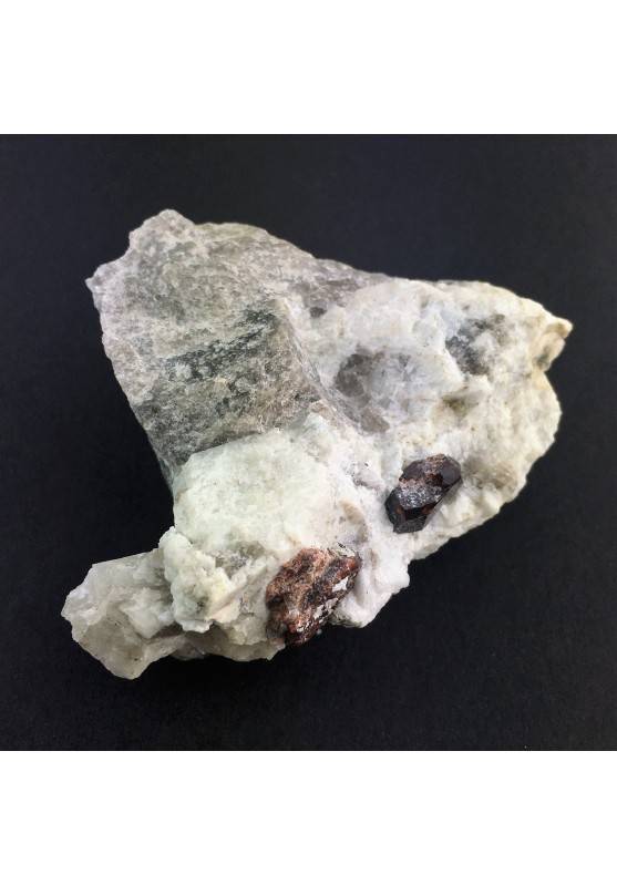 Historical Minerals * GARNET on Matrix - Val Codera Sondrio - ITALY High Quality A+-1