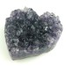 Purple Amethyst Crystal Geode Heart Druzy High Grade A+ LOVE Crystal Healing Minerals-4