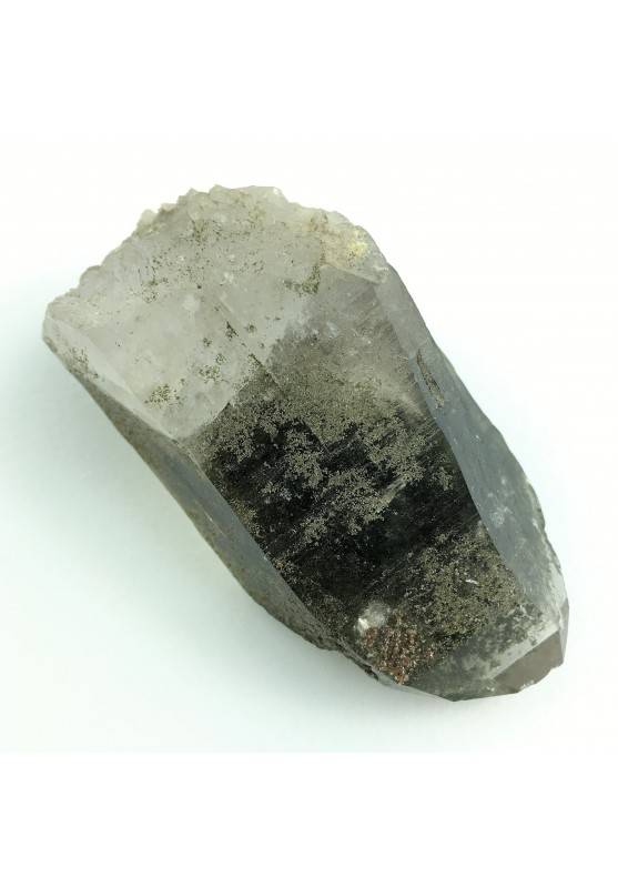 MINERALS Quartz Point with Chlorite Big Val Cristallina cm.8 x cm.4 x cm.3,5-1