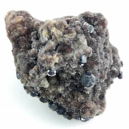 Sphalerite Gems in Crystalized Quartz Specimen Chakra Zen Quality Stone Minerals A+-2