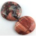 Palmstone in RED Brecciated JASPER Tumbled Palmstone Crystal Healing Chakra-2