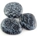 Palmstone in Snow Obsidian Tumbled Stone Snowflake Ossidian Palmstone-1