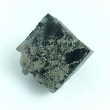 Fluorite Cubica Fluorescente Minerali Collezionismo Rogerley Mine Alta Qualità-5