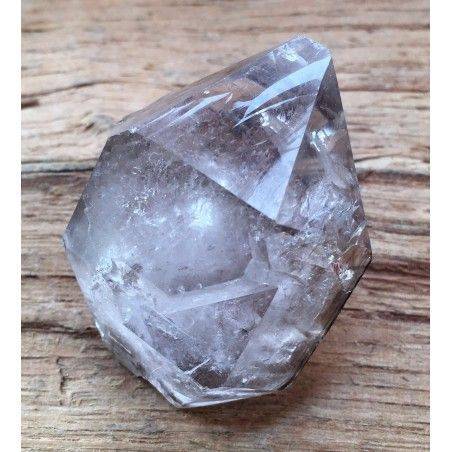 MINERALS * Double Terminated Hyaline Quartz Rough Crystal Chakra Zen Quality A+-2
