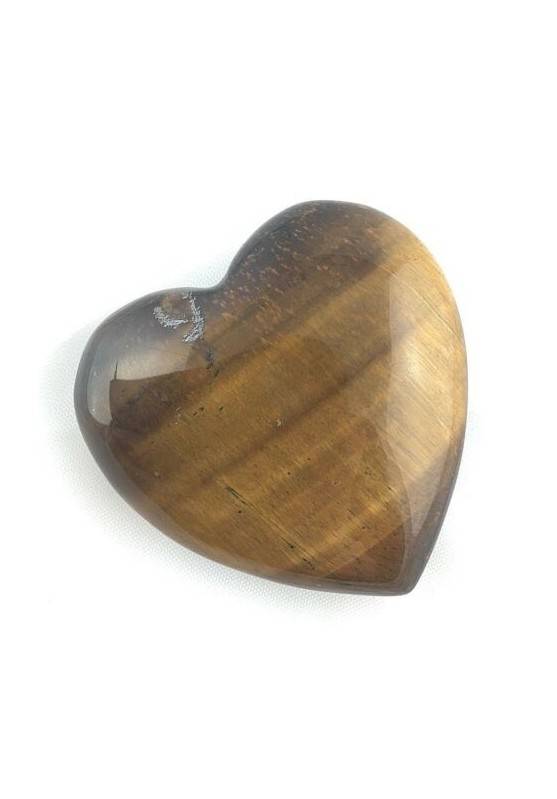 Wonderful HEART in Tiger's EYE LOVE Valentine’s Day Quality Crystal Healing-1