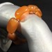 Bracelet in Red CARNELIAN AGATE Polished Tumbled BIG Minerals Zen Beads Handmade-1