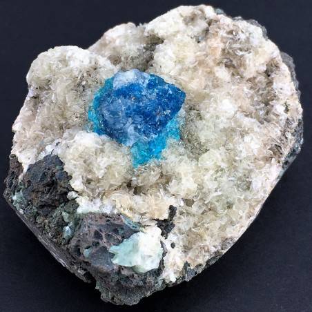 Precious Gemstone in CAVANSITE on MATRIX High Quality MINERALS Crystal Healing Reiki-1