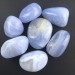 Blue Chalcedony Tumbled Stone A+ Crystal Healing [ Blue Chalcedony Tumbled Stone A+]-1