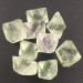 Rough Octahedron Fluorite Double PYRAMID Quartz Chakra Crystal Healing-2