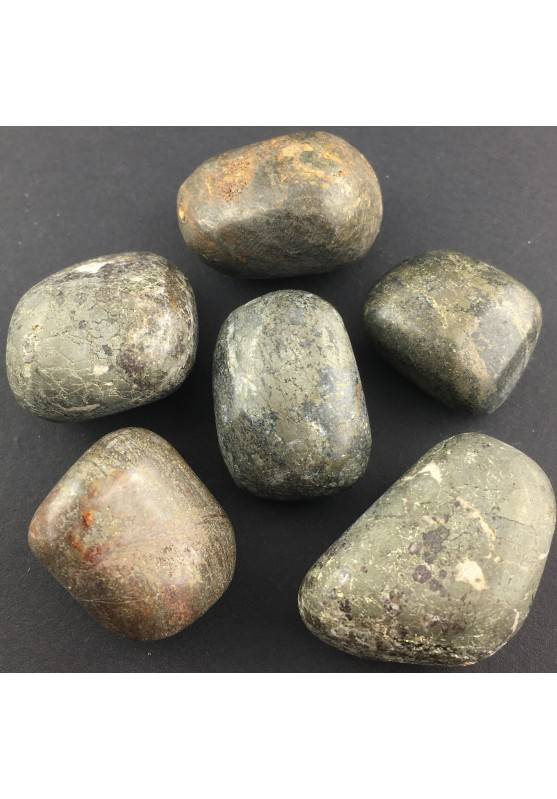 Pyrite Tumbled Stone Crystal Healing Gift Idea MINERALS Chakra Tumblestone-1