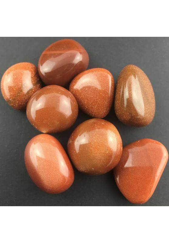 SUN STONE Red Aventurine Tumbled Stone Crystal Crystal Healing MINERALS-1