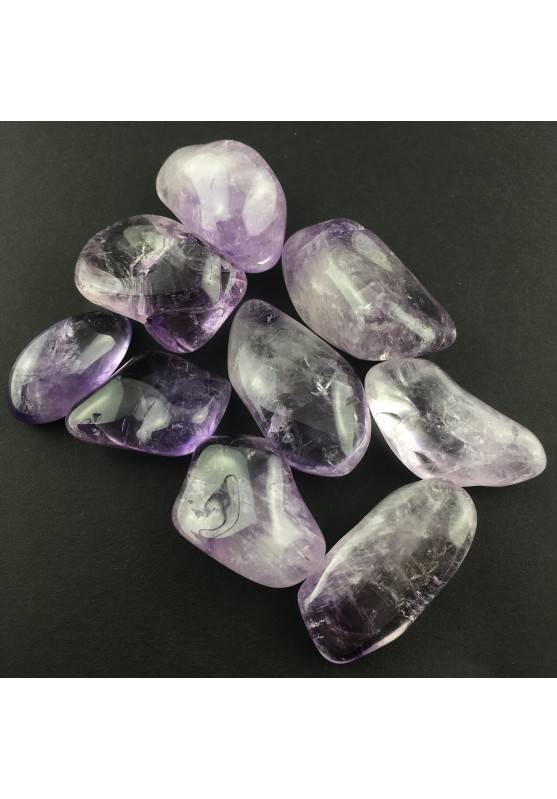 Tumbled AMETHYST Stone Meditation Crystal Healing A+ [ Amethyst Tumbled Stone ]-1