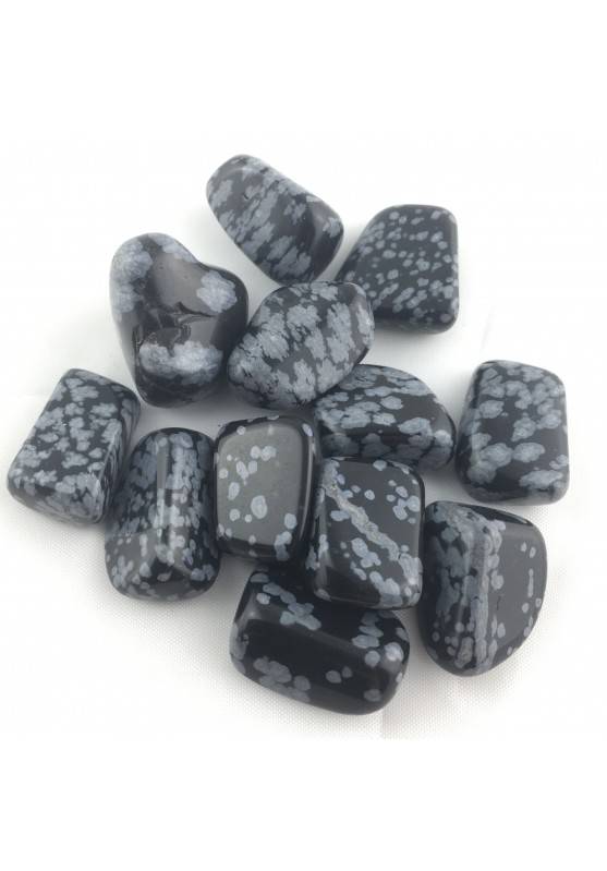 Snow Obsidian Tumbled Stone Crystal Healing [Pay Only One Shipment]-1