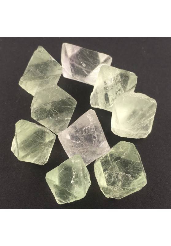 Fluorite Ottaedrica Grezza Doppia Piramide A+[ Fluorite Octahedron Natural Stone-1