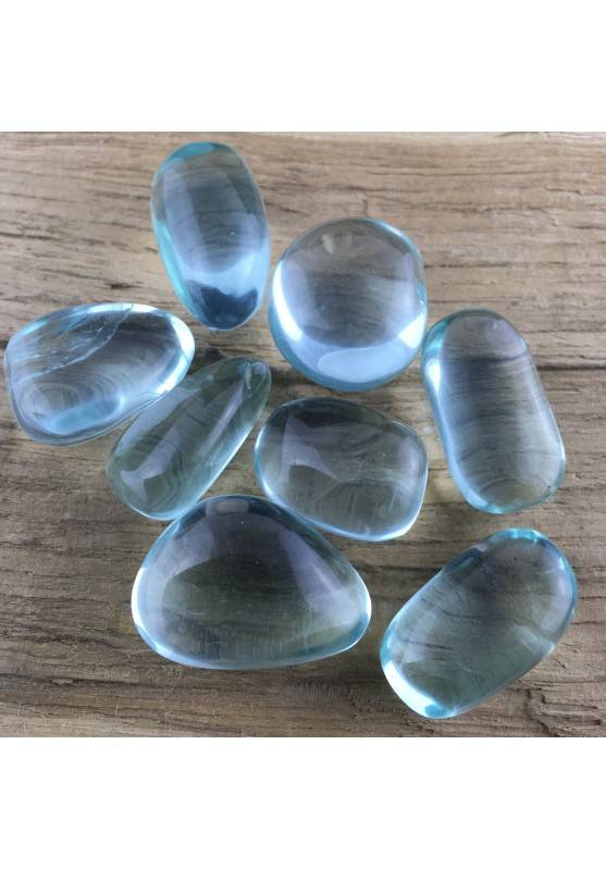 Blue OBSIDIAN (Glass) MID SIZE Tumbled Stone Crystal Crystal Healing Chakra Minerals-1