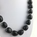 Necklace PEARL in ONIX Tumbled Stone Pendant Crystal Healing Chakra Jewel Reiki-3