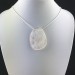 Rose Quartz Pendant Leaf Tumbled Necklace Crystal Healing Reiki Chakra-2