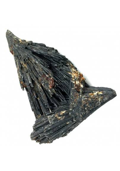 Wonderful RETICITE Varietà Rough Black Kyanite Specimen Crystal Healing Zen-1
