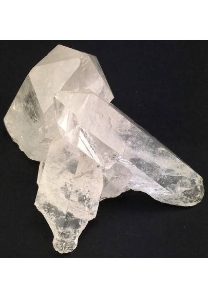 Clear QUARTZ Cluster Druzy Rock CRYSTAL Point Specimen Crystal Healing-1
