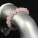 Rose Quartz Bracelet Spherical Beads 9mm Unisex Rose Quartz Bracelet Healing-1
