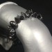 Bracelet in HHEMATITE Chips Crystal Healing - LEO SCORPIO A+-1