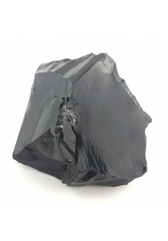 BIG Black OBSIDIAN Flame Chunk Volcanic High Quality From Mexico-1