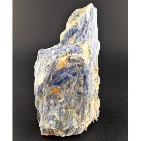 Grande CIANITE Blu con QUARZO Minerali Grezza Base Collezionismo Arredamento-3