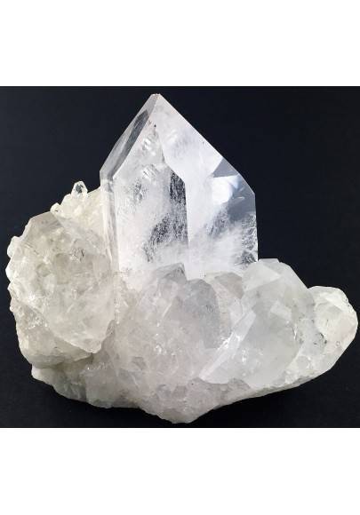 Druzy Clear QUARTZ Cluster Druzy Rock CRYSTAL Specimen Crystal Healing-1