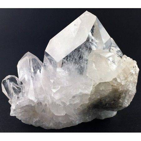 Druzy Clear QUARTZ Cluster Druzy Rock CRYSTAL Specimen Crystal Healing-2