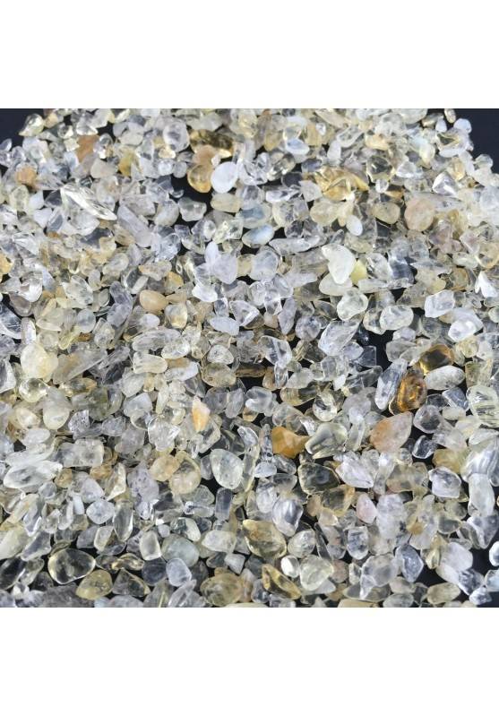 Mini Micro Granules CITRINE Quartz 50g Tumbled Stone MINERALS Crystal Healing Quality A+ Zen-1