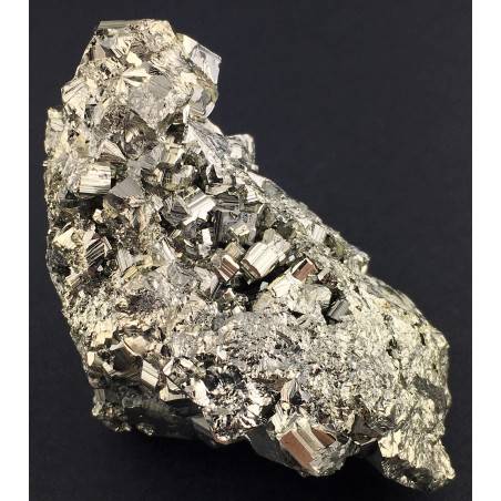 Minerals * Pentagonal PYRITE CRYSTAL Perù EXTRA Quality Specimen Chakra Zen-4