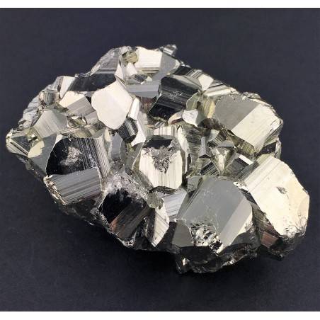 MINERALS * Pentagonal Pyrite Crystal from Perù EXTRA Grade Crystal Healing-1