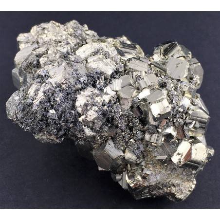 MINERALS * Pentagonal Pyrite Crystal Perù EXTRA Quality Specimen 362g-2
