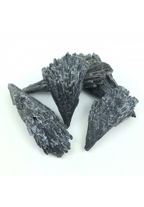 Cianita negra Reticita cruda taramita minerales curativos de cristal de Brasil-2