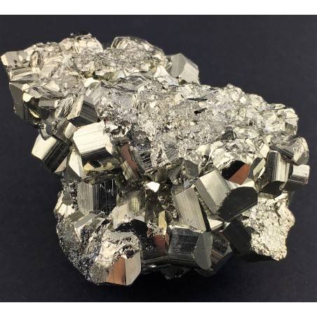 MINERALS * Pentagonal Pyrite Crystal Perù EXTRA Quality Specimen 362g-3