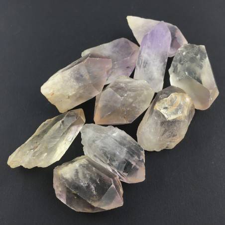 Big AMETRINE Quartz AMETHYST CITRINE Point Purple Crystal Healing-1