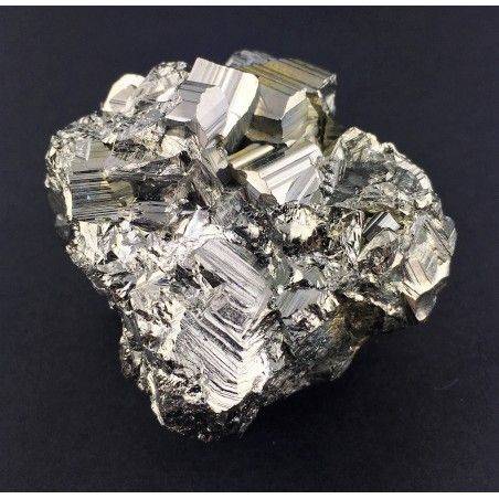 MINERALS * Pentagonal Pyrite Crystal Perù EXTRA Quality 180g 43x46x52mm-4