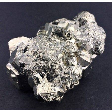 MINERALS * Pentagonal Pyrite Crystal Perù Quality Crystal Healing Specimen-2