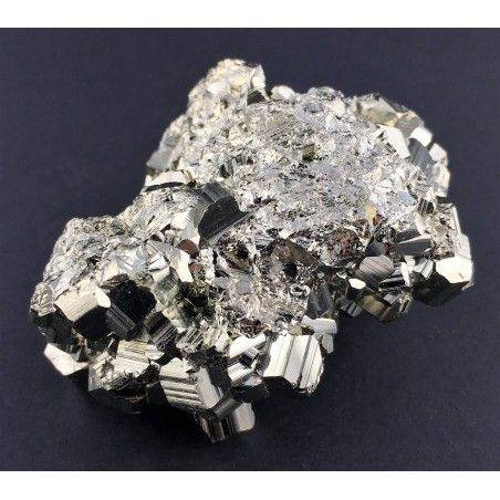 Minerals * Pentagonal PYRITE CRYSTAL Perù EXTRA Quality Crystal Healing 180g Zen-3